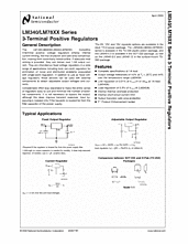 DataSheet LM340 pdf